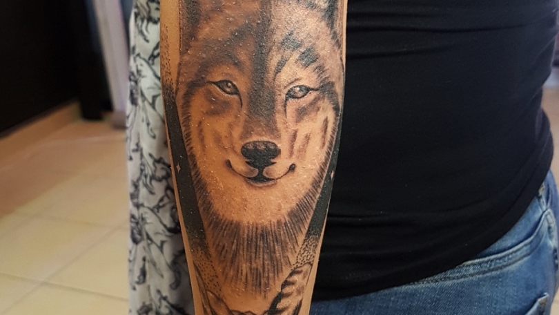 Tatuaje Realizado En El Estudio The Inkperfect Tattoo Shop Lobo