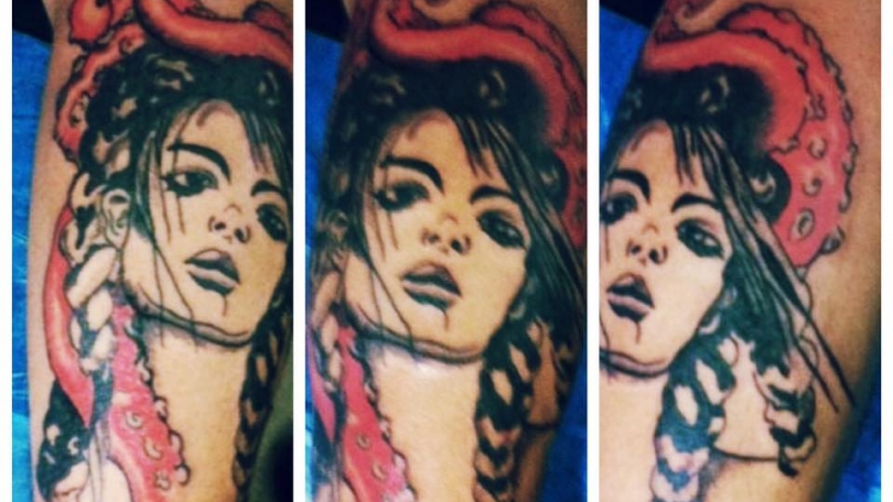 Tatuaje del artista Mexicano B-Ink Tattoo, Mujer Pulpo | Tatuajes y más