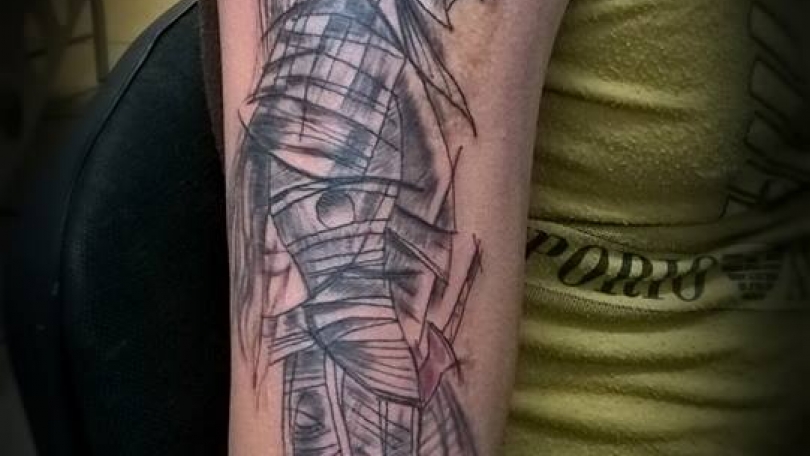 Tatuaje del artista Mexicano Omar Mendoza , Samuray | Tatuajes y más