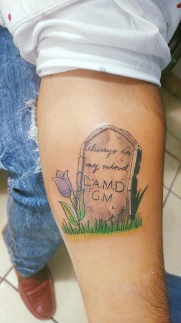Conmemorativo  tatuaje realizado por Omar Mendoza 