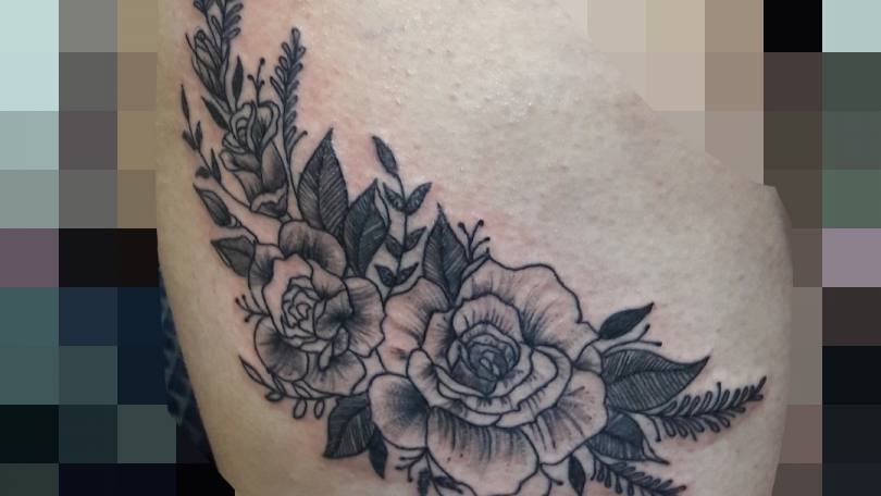 Tatuaje del artista Mexicano TattoDanny, Flores | Tatuajes y más