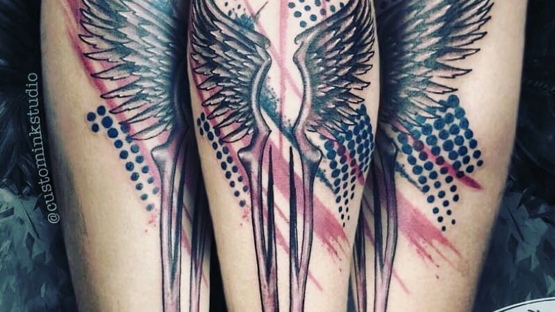 Tatuaje del artista Mexicano Ivan Juárez, Alas | Tatuajes y más