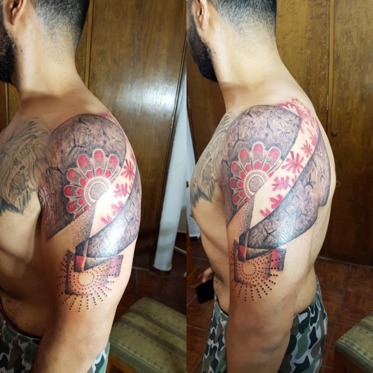 En el brazo  tatuaje realizado por The inkperfect tattoo shop 