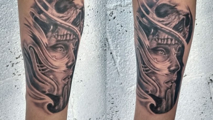 Tatuaje del artista Mexicano West, Realismo | Tatuajes y más