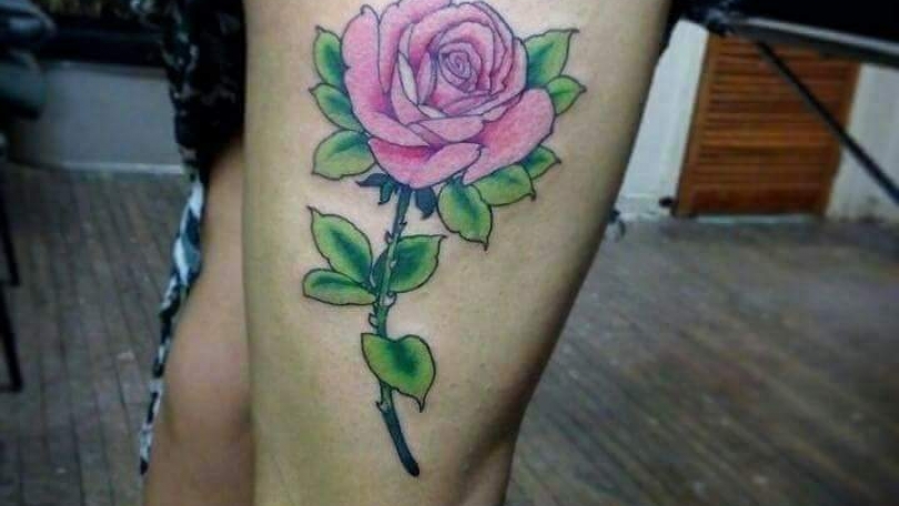Tatuaje del artista Mexicano El pinchi borre, Rosaura | Tatuajes y más