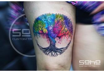 Soho custom tattoo tatuaje realizado por SOHO CUSTOM TATTOO