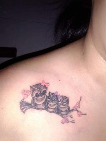 Familia tatuaje realizado por kreador one