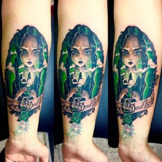 Melina tattoo tatuaje realizado por West