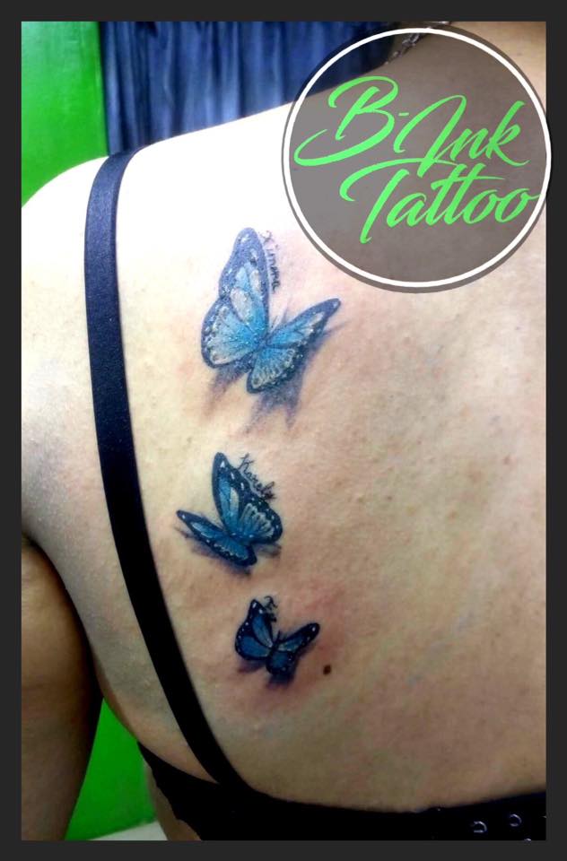 -Butterflies- tatuaje realizado por B-Ink Tattoo