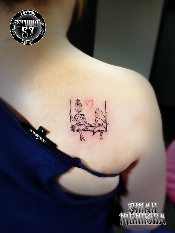 ▷ Tatuaje del artista Mexicano Omar Mendoza , Madre e Hija | Tatuajes y más