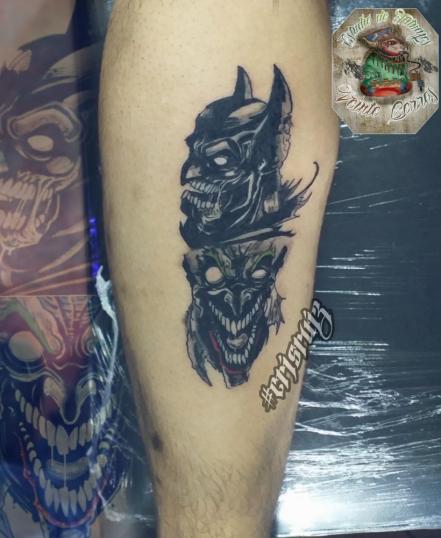 Batmanguason  tatuaje realizado por Cristhian Ruiz