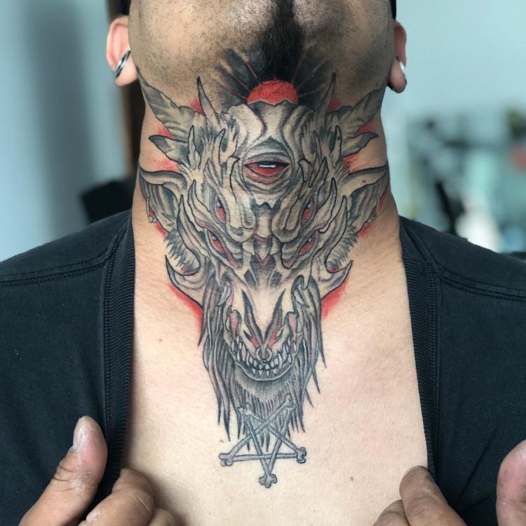 Tattoo tatuaje realizado por Rene pacheco