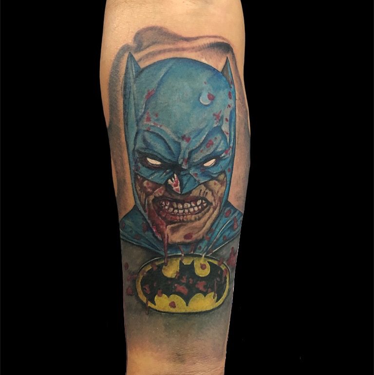 ▷ Tatuaje del artista Mexicano Rene pacheco, Batman | Tatuajes y más