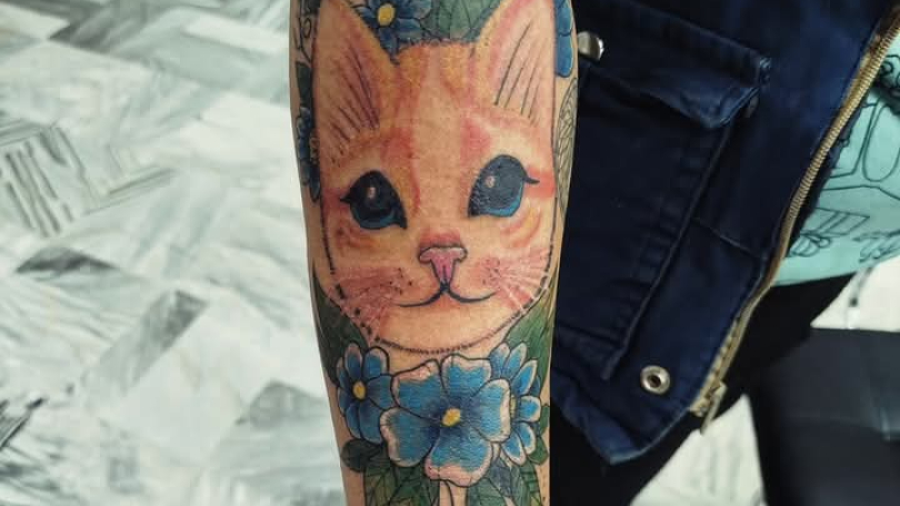 Tatuaje del artista Mexicano Estudio de tatuajes barb Dust Mérida ...