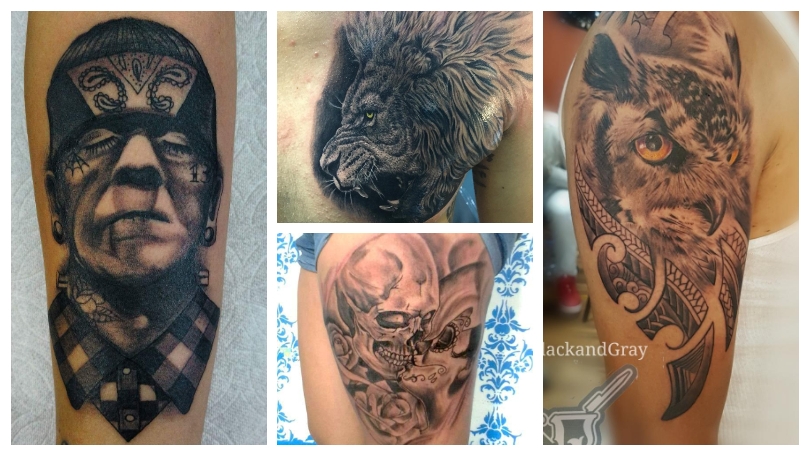 Ideas de tatuajes Black and Grey por artistas mexicanos